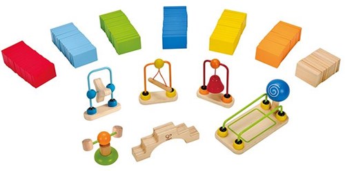 Hape Domino jeu dynamique en bois - jouet éducatif-3