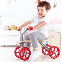 Hape draisienne Trail Rider - Vélo enfant aventure rouge-3