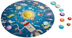 Hape Puzzle avec système solaire - 102 pièces