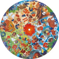 Hape puzzle Âge de pierre - jouet éducatif carton 102 pièces
