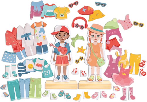 Puzzle magnétique Habillage Hape