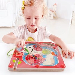 Hape Labyrinthe magnétique Pepe jouet puzzle en bois