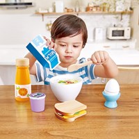 Hape set petit-déjeuner - jouet en bois pour cuisine enfant
