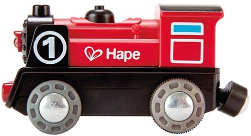 Hape locomotive à piles train jouet avec lumière et son-2