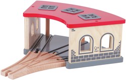 Hape remise locomotive en bois jouet garage pour enfants