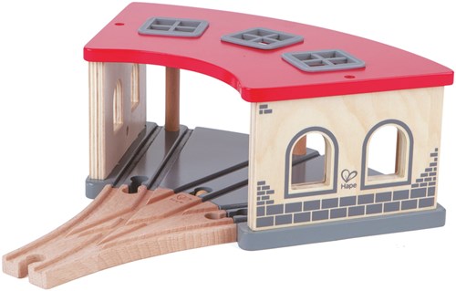 Hape remise locomotive en bois jouet garage pour enfants