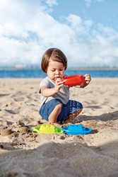 Hape Beach and Bath Boats (4 pièces)
