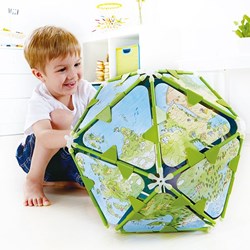 Hape coffret de construction Architetrix globe - jouet éducatif à assembler