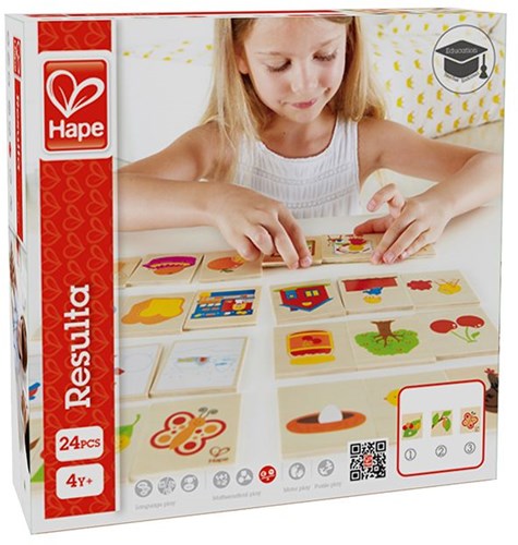 Hape jeu de séquençage logique Resulta - jouet éducatif pour enfants-3