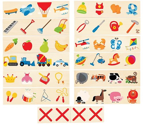 Hape jeu éducatif Cross Out - jeu familial coloré pour enfants-3