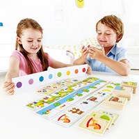 Hape jeu de devinettes jeu de logique en bois dès 4 ans