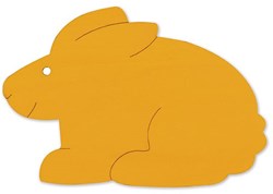 Hape puzzle en bois lapin - puzzle à couches 5 pièces jouet durable