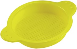 Hape Jouet de Plage Tamis Petit - Jaune - Tamis à Sable
