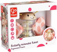 Hape jouet sensoriel bébé pluie papillon multicolore-2