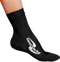 Megaform chaussettes de plage noir XL – sand socks pour plage et sport
