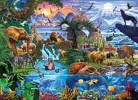 Eurographics puzzle animaux du monde - 5000 pièces - jouet éducatif