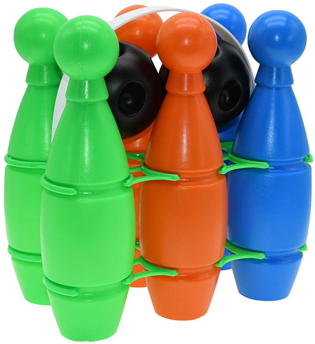 Pre-Sport set de bowling en plastique - jouet coloré pour enfants