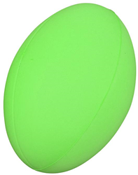 Pre-Sport ballon de rugby mousse vert - ballon d'entraînement léger taille 3