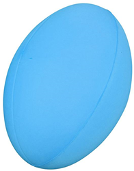 Pre-Sport ballon rugby mousse bleu - jouet léger et durable