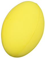 Pre-Sport ballon de rugby en mousse jaune - ballon d'entraînement léger pour enfants