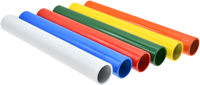 Pre-Sport bâtons de relais aluminium lot de 6 colorés sport