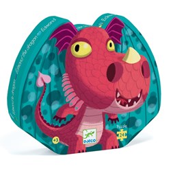 Djeco Edmond le Dragon Casse-tête (24 pièces)