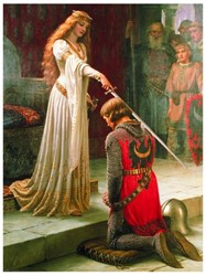 Puzzle Eurographics L'Accolade - Edmund Blair Leighton - 1000 pièces
