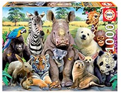 Educa puzzle photo de groupe 1000 pièces - puzzle adultes