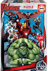 Educa Marvel Avengers puzzle 200 pièces pour enfants et adultes