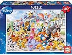 Educa puzzle parade Disney 200 pièces carton puzzle enfant