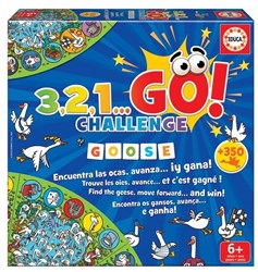 Educa jeu éducatif 3,2,1 GO CHALLENGE OIE carton enfants