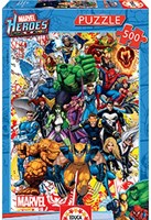 Educa puzzle héros Marvel 500 pièces - puzzle super-héros