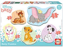 Educa puzzle animaux Disney baby puzzle 3 à 5 pièces carton
