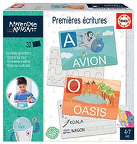 Educa jeu éducatif premiers écrits apprendre à écrire carton