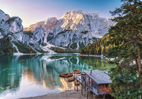 Clementoni Smaragdgrüner Pragser Wildsee - 1000 Teile