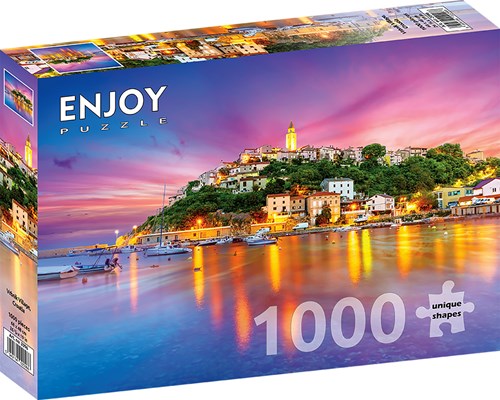 Enjoy Puzzle puzzle Vrbnik Village Croatie - 1000 pièces puzzle-2
