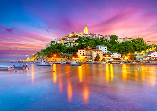 Enjoy Puzzle puzzle Vrbnik Village Croatie - 1000 pièces puzzle