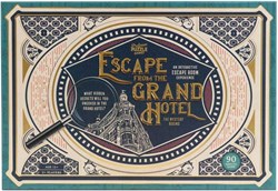 Asmodee jeu d'évasion Escape from the Grand Hotel jeu de puzzle