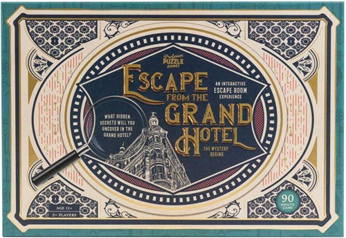 Asmodee jeu d'évasion Escape from the Grand Hotel jeu de puzzle