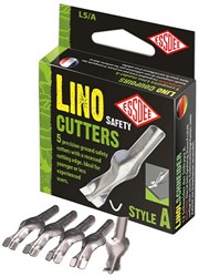 Essdee lino coupe-sécurité set - 5 pièces pour enfants et débutants