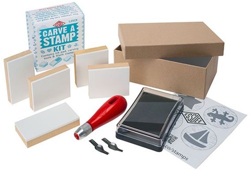 Essdee kit de tampons - set créatif pour enfants et adultes