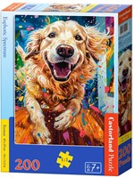 Castorland puzzle Euphoric Spectrum - puzzle coloré 200 pièces