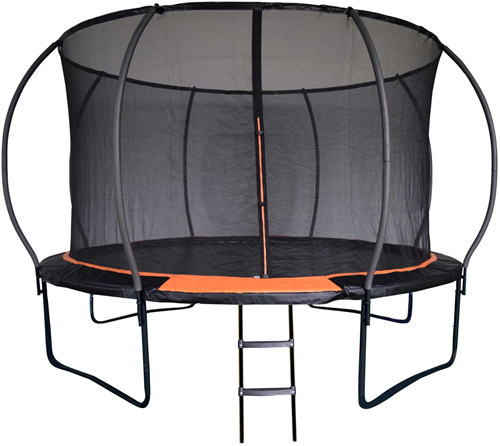 Evo-X Trampoline avec Filet de Sécurité à Fermeture Éclair