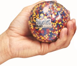Spordas balle jouet Squelet Ball transparent balle colorée