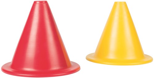 Megaform cônes flexibles set - 6 pièces pour le jeu et l'entraînement