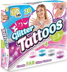 Set de tatouages pailletés pour enfants - Jouet créatif FAB LAB