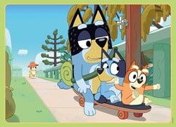 Nathan Family Afternoon - Bluey - 45 Teile