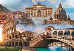 Trefl Trefl - Puzzles - 1500" - Lieux préférés : Italie"