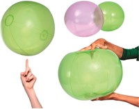 Megaform balles ultra légères 35 cm - paire vert transparent, mouvement