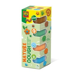 Ses pâte à modeler Nature vegan sans gluten pots réutilisables lavable